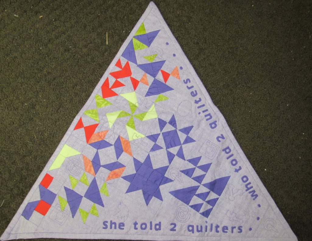 She Told 2 Quilters