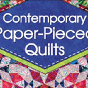 photo of the cover of jeannie jenkins book contemporary paper-pieced quilts