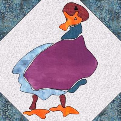 photo of a duck illustration