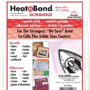 photo of ultra hold iron-on adhesive by Heat n Bond