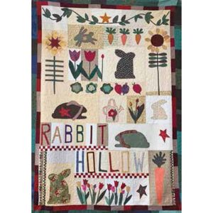 photo of Gail Lockington's Rabbit Hollow quilt
