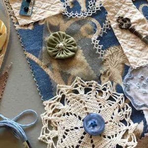 photo of lace doilies and embellishments