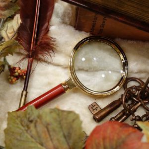 photo of magnifying glass