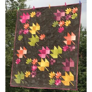 photo of Fall Breeze quilt by Joan Bowden