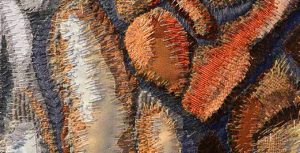 photo of Aleppo Pine quilt detail