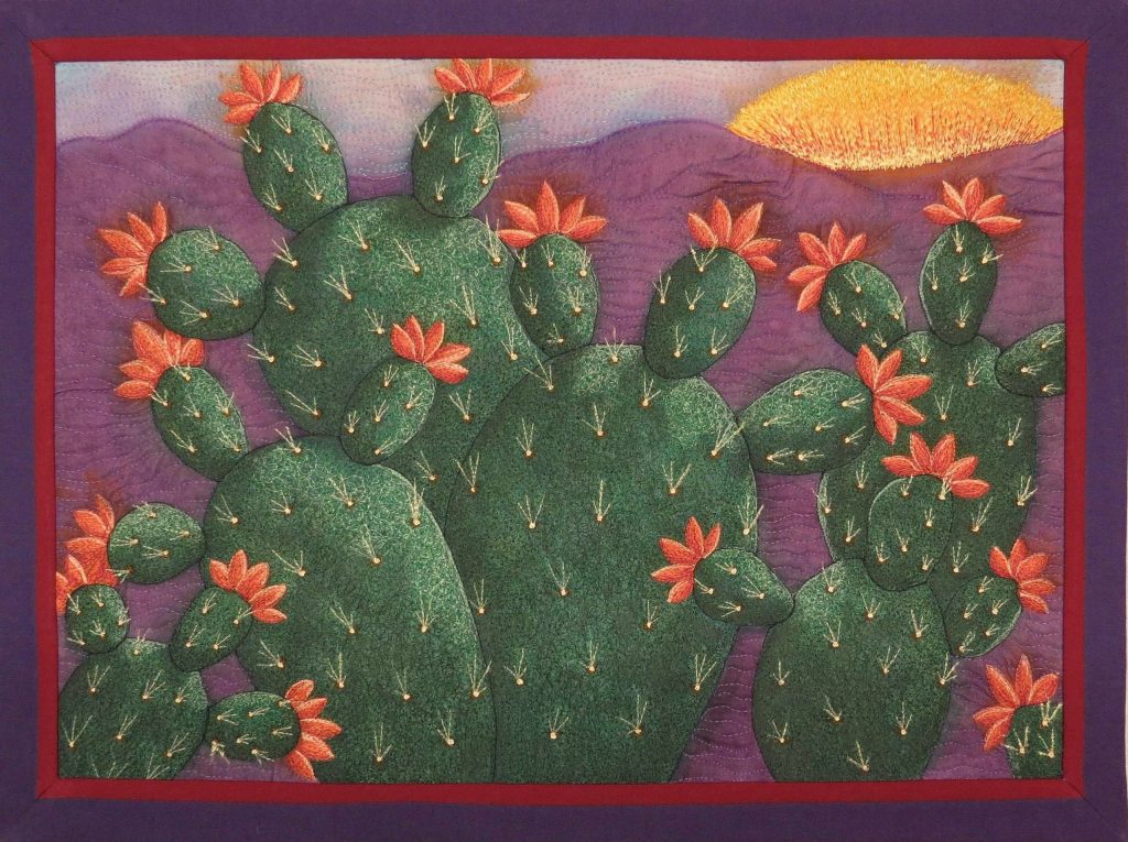 Prickly Pears at Sunset