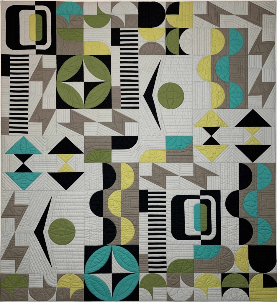 Mid Century Modern - Modern & Wall and Bed Quilts - 1st place
