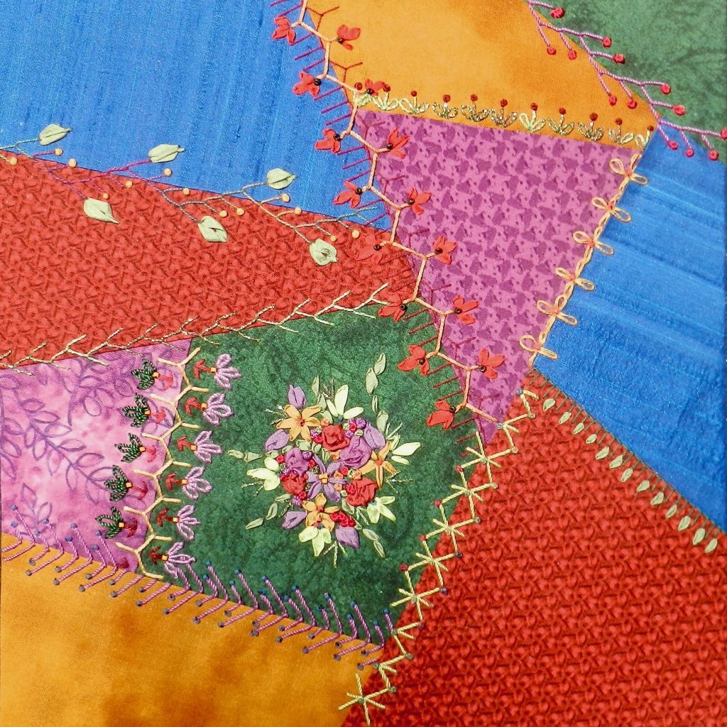 Crazy Quilting on a Foundation - Jeannie Jenkins - 8:30 am - 4 pm