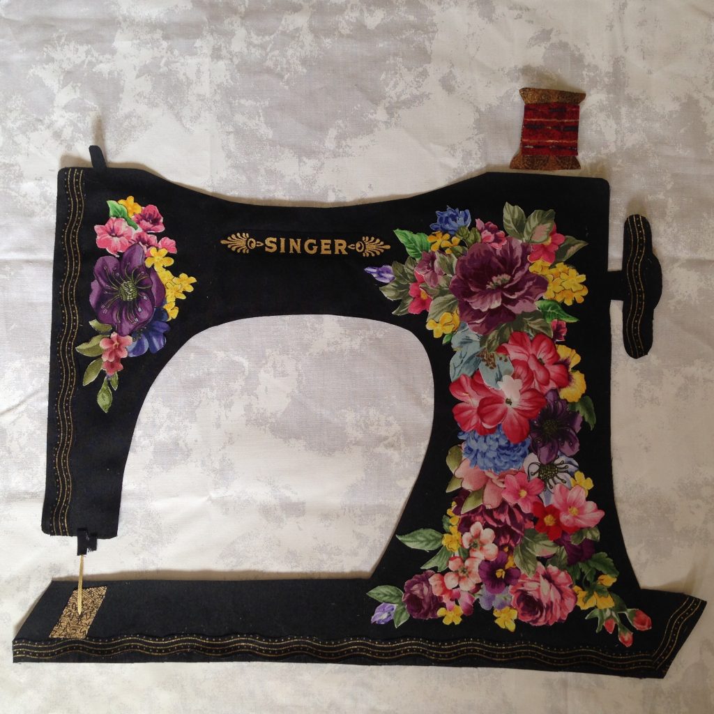 Vintage Sewing Machine Collage - Terry Rowland - 8:30 am - 4 pm