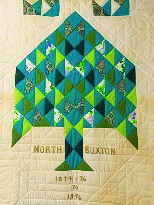 Tree of Life quilt, North Buxton
