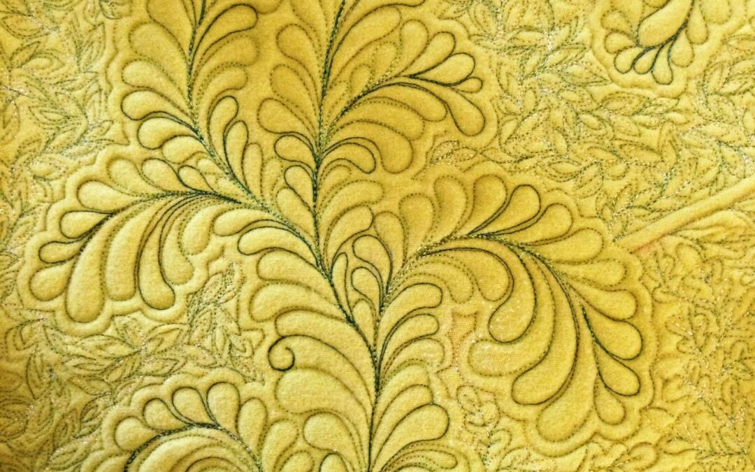 Free Motion Quilting with Perfect Balanced Tension merino wool