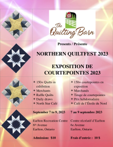 Northern Quiltfest 2023 @ Earlton Recreation Centre | Earlton | Ontario | Canada