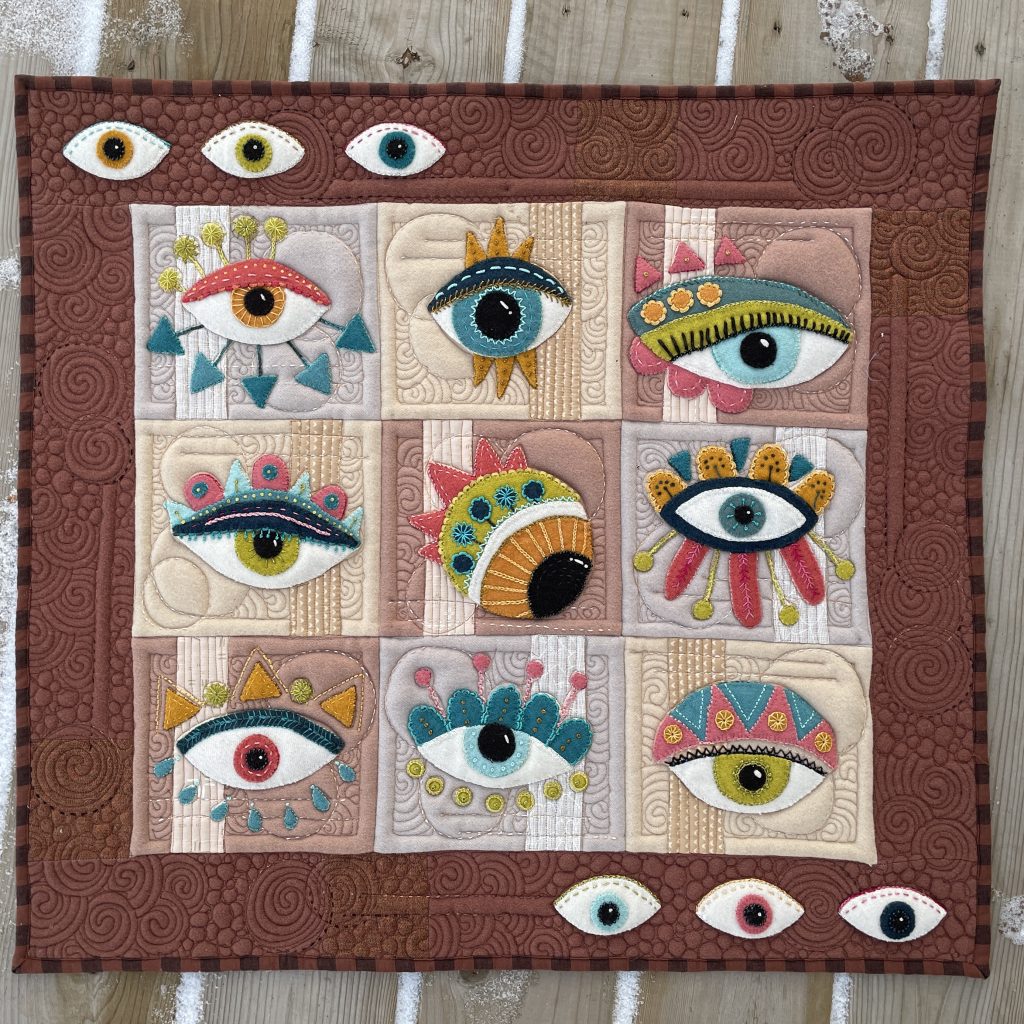 How Eye Roll – Wool Felt Embroidery - Kathleen Riggins - 8:30am - 4pm