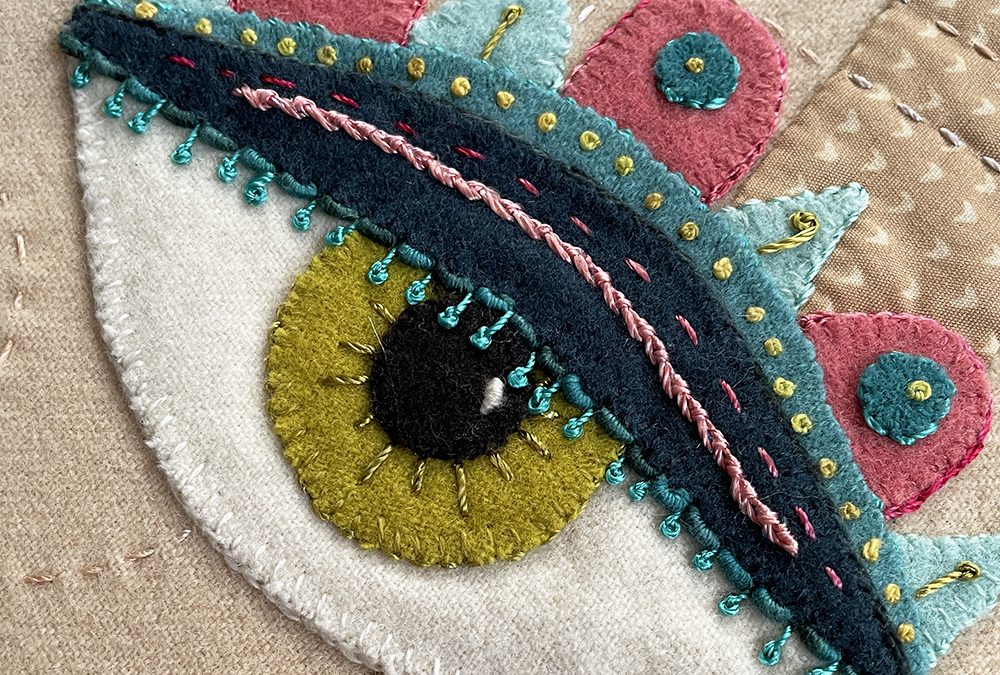 Wool Felt Embroidery with Kathleen Riggins