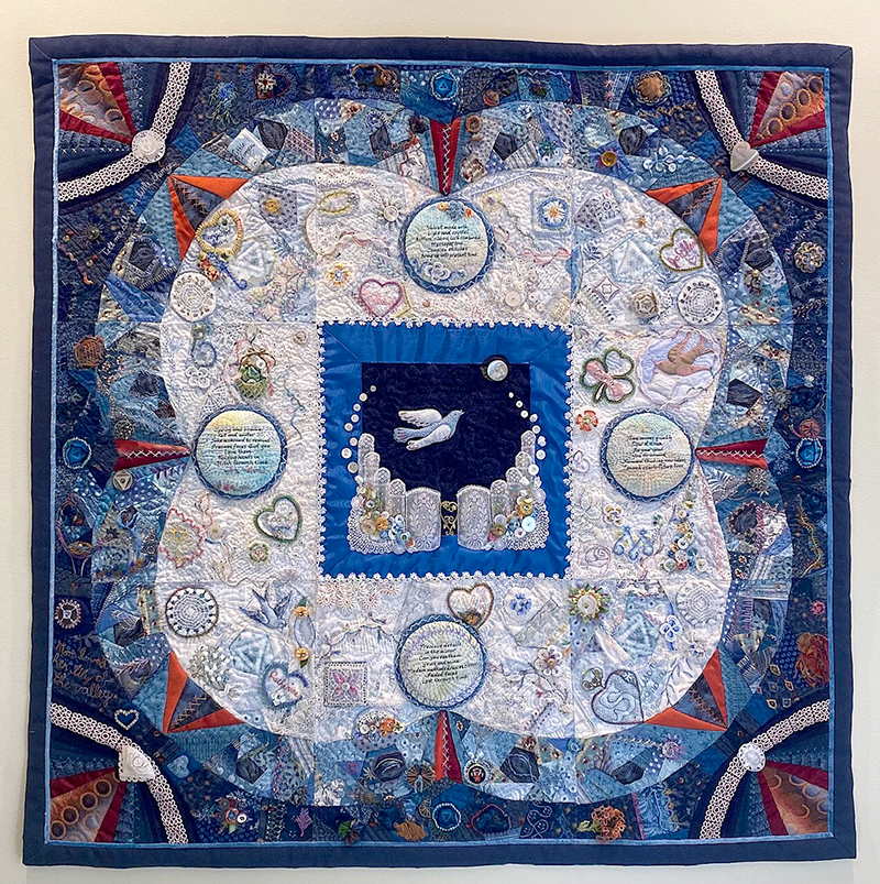 Honoring the Ladies, quilt by Sandy Simmelink