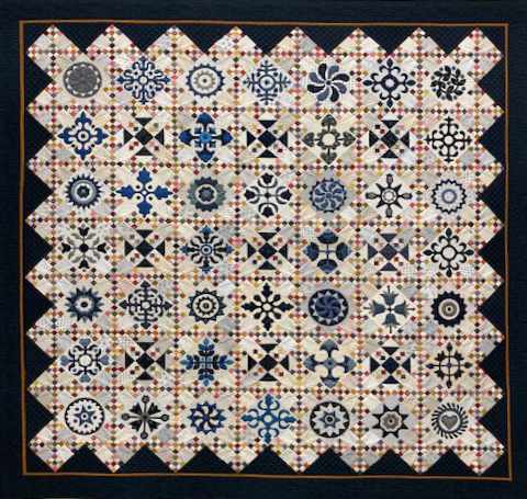 Afternoon Delight - Patterns and Books Bed Quilt 3rd