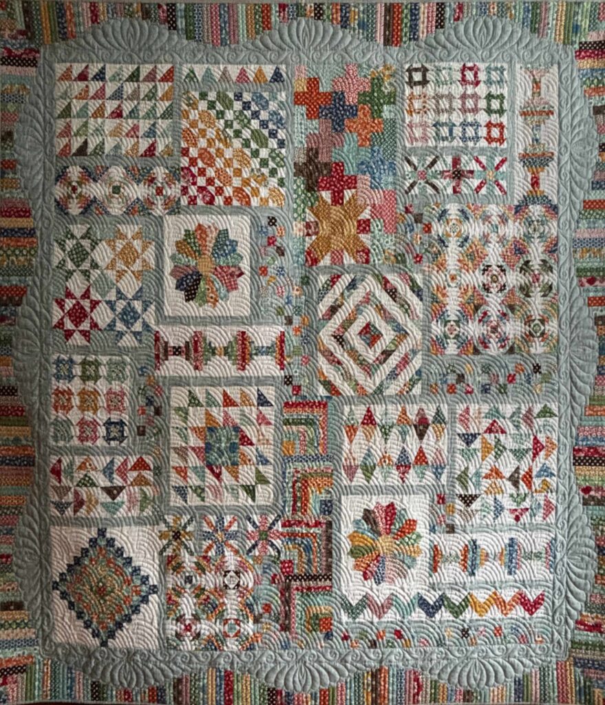 Long Time Gone - Patterns and Books Wall Hanging 2nd Place