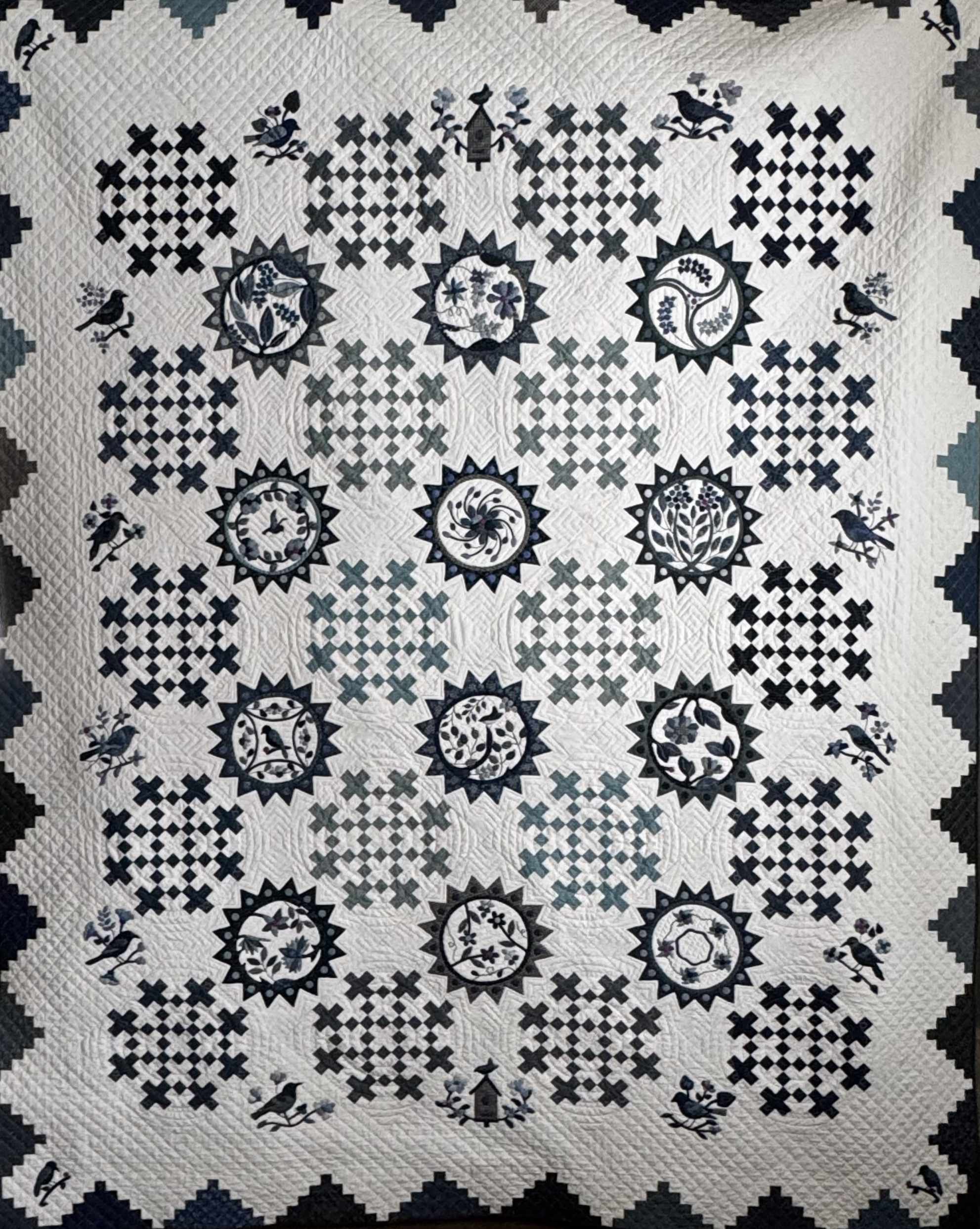 QR code for Cranbrook guild's quilt registry