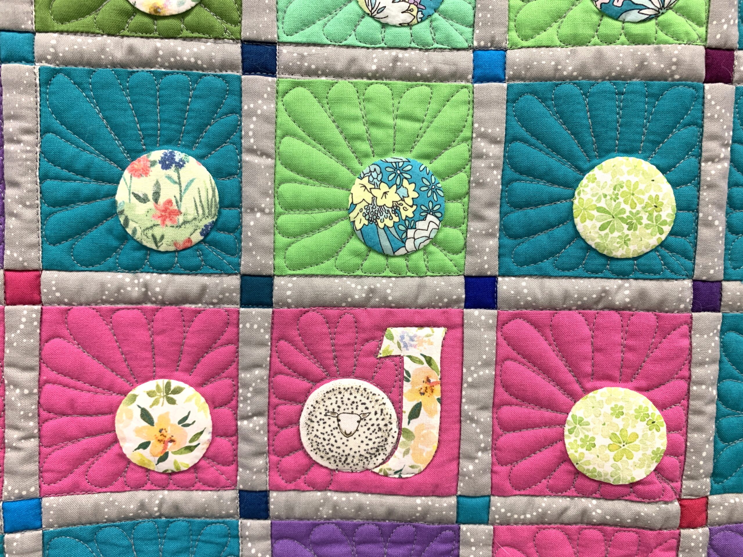 Year In Year Out temperature quilt by Carol Darou Year In Year Out temperature quilt by Carol Darou