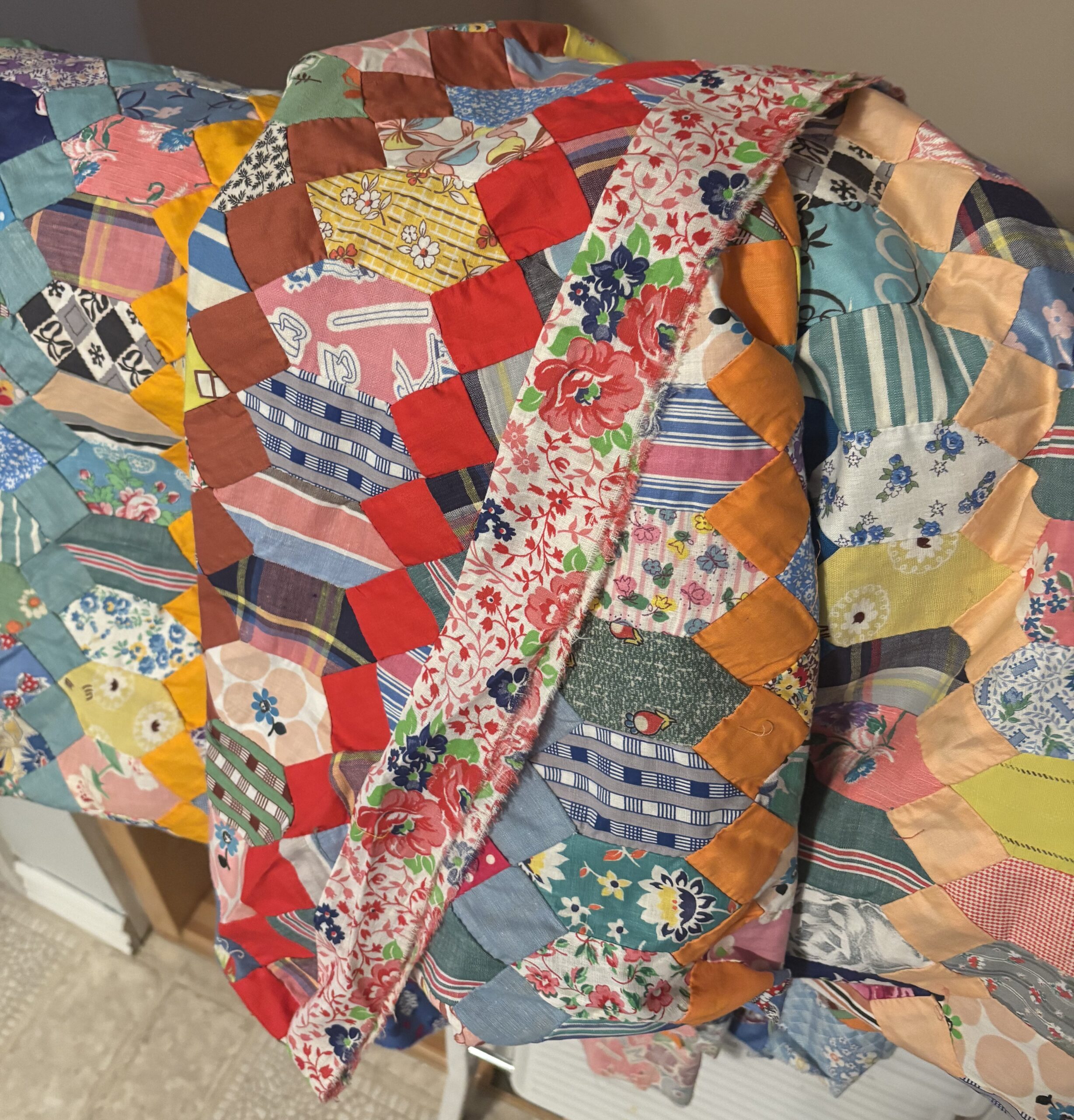 Pam Robertson Rivet's similar scrap quilts