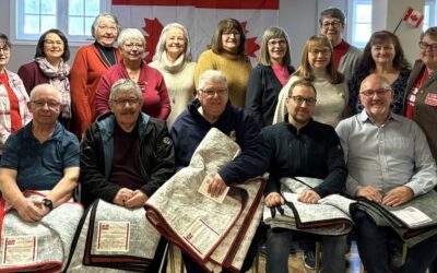Cozy Quilts of Valour from Arnold’s Cove, Nfld