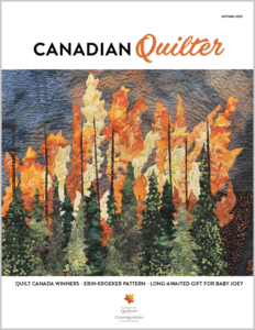 CoverArtfor Web_autumn Canadian Quilter Magazine 2025