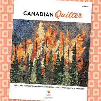 Canadian Quilter Autumn 2025 cover