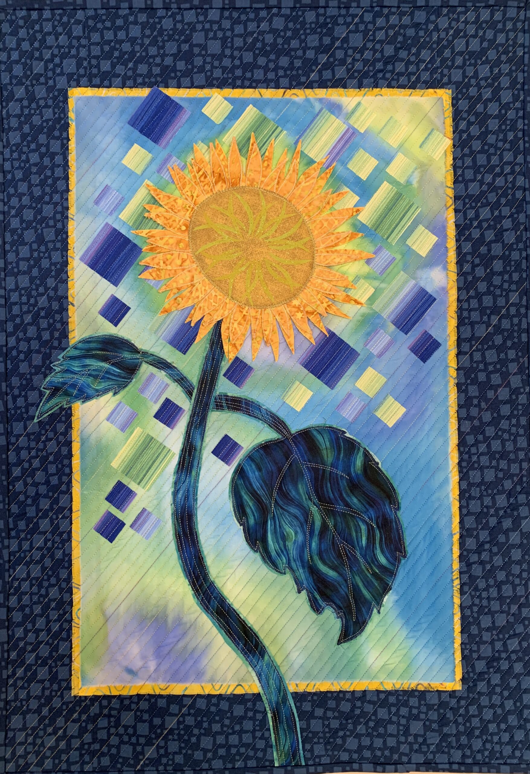 Debra McPherson - Sunflower Quilt challenge