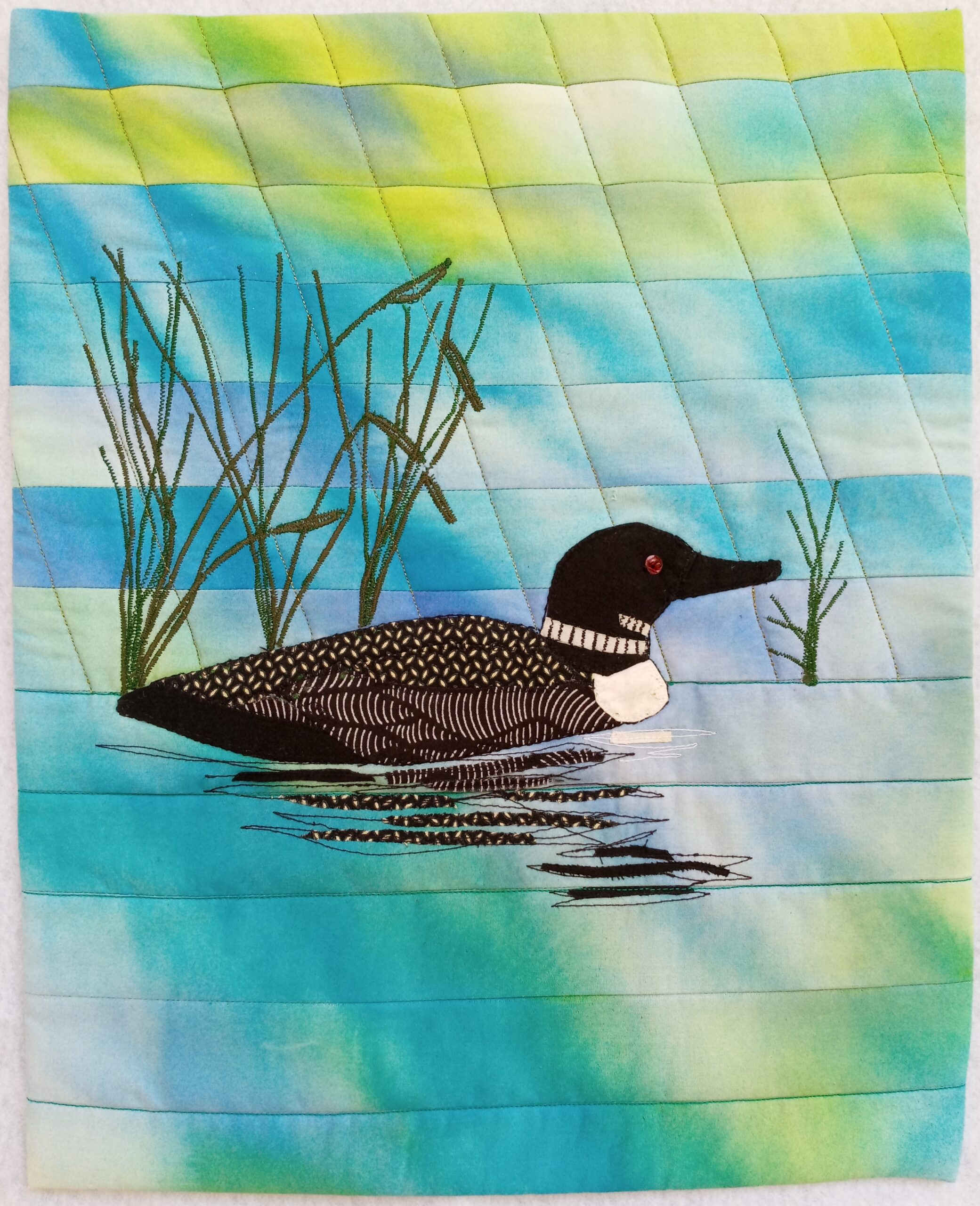 Linda Lebert -Lonely Loon Quilt challenge