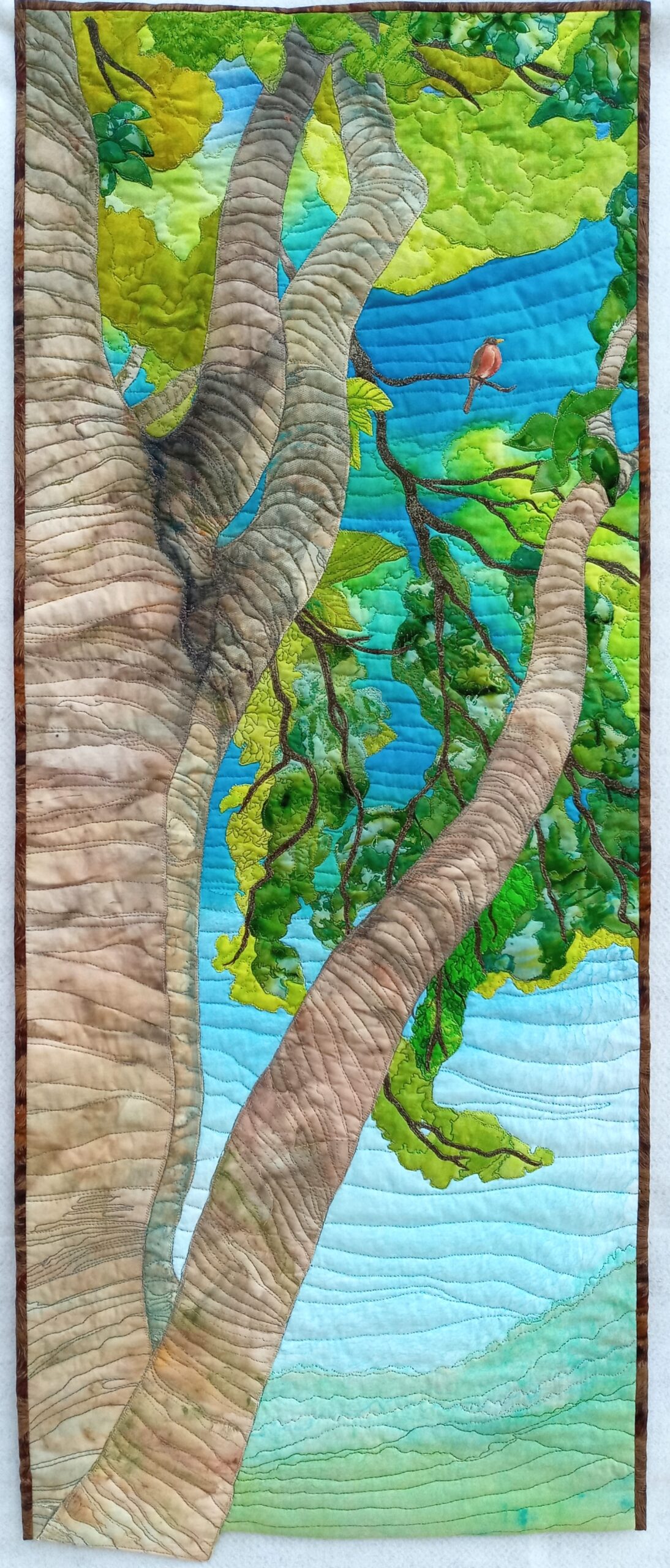 Maya Brouwer- Colours of Spring Quilt challenge