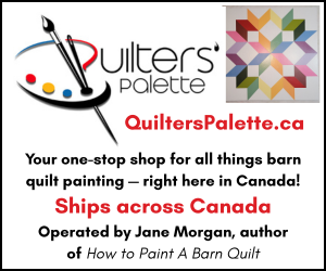 Quilters Palette website ad for Canadian Quilter