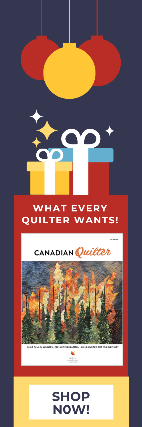Canadian Quilter - seasonal promotion
