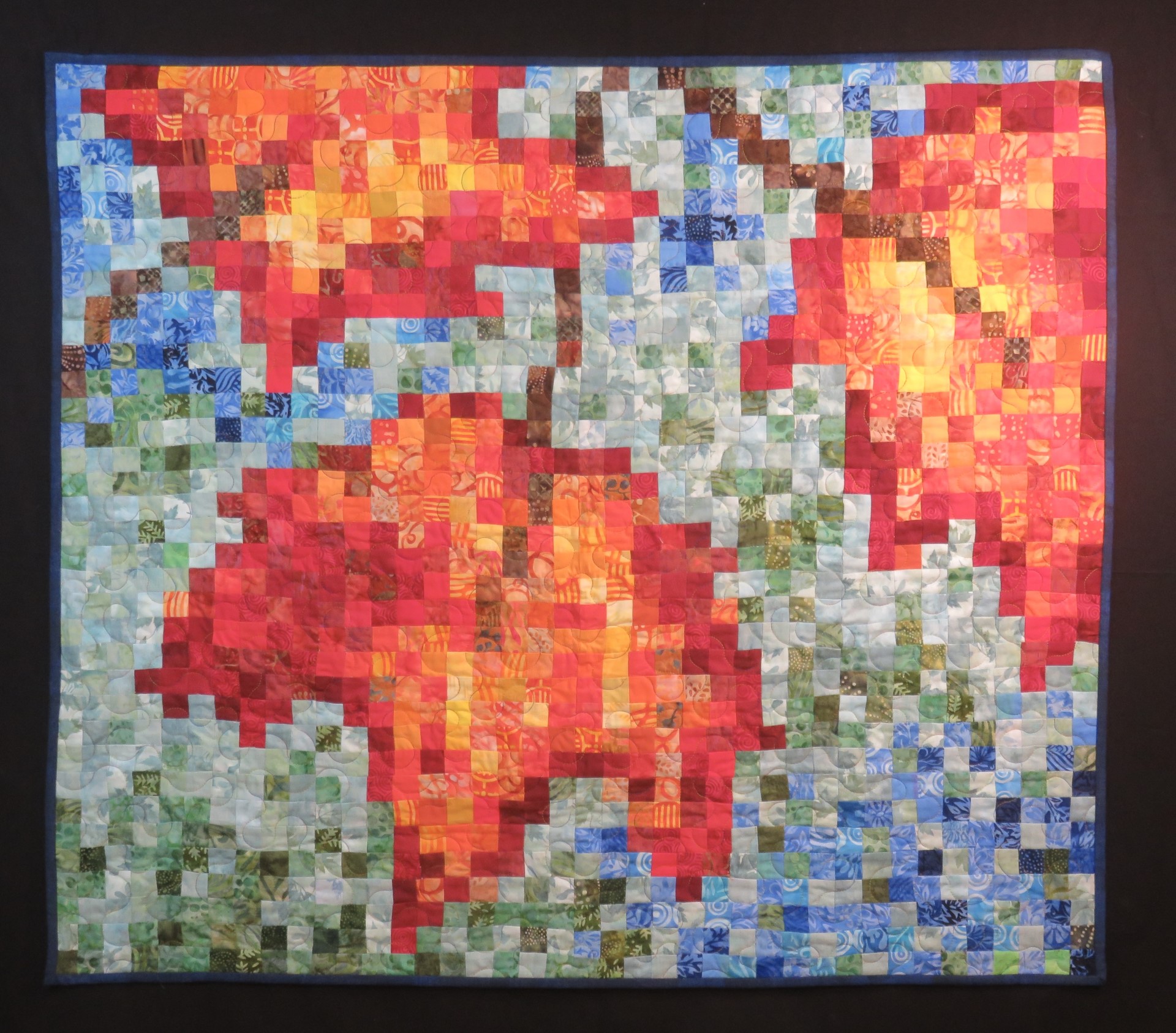 Linda Lebert -Lonely Loon Quilt challenge