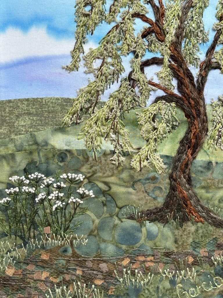 Painting with Thread: Wildflowers and Foliage - Julie Garcia - 8:30 am – 4 pm - SOLD OUT