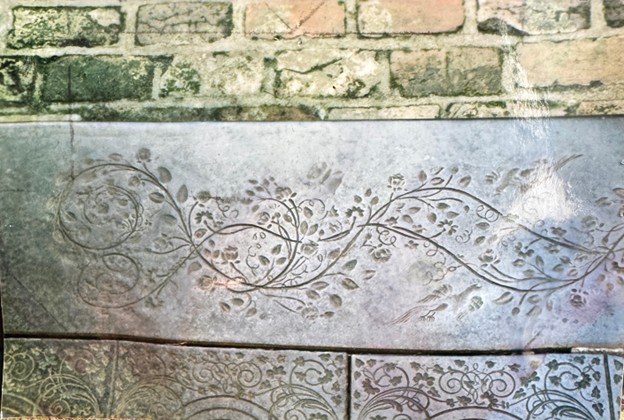 The etching that inspired Maze of Vines and Roses