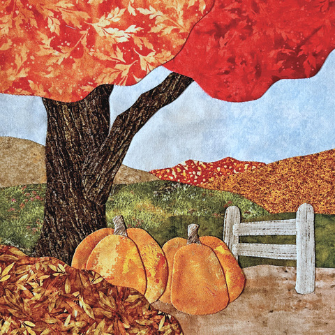 Turned Edge Machine Applique - David Taylor - 8:30 am – 4 pm