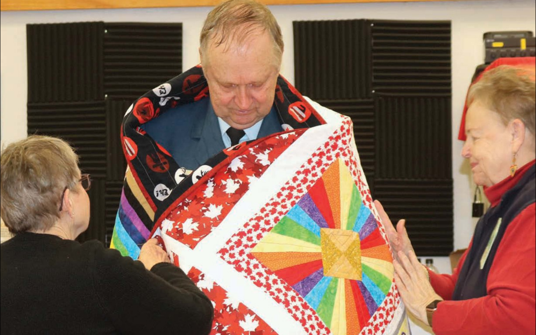 Quilt of Valour for a Military Purge Survivor