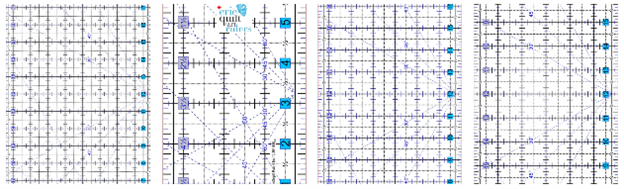 Erie Art Quilt rulers - quilting tools