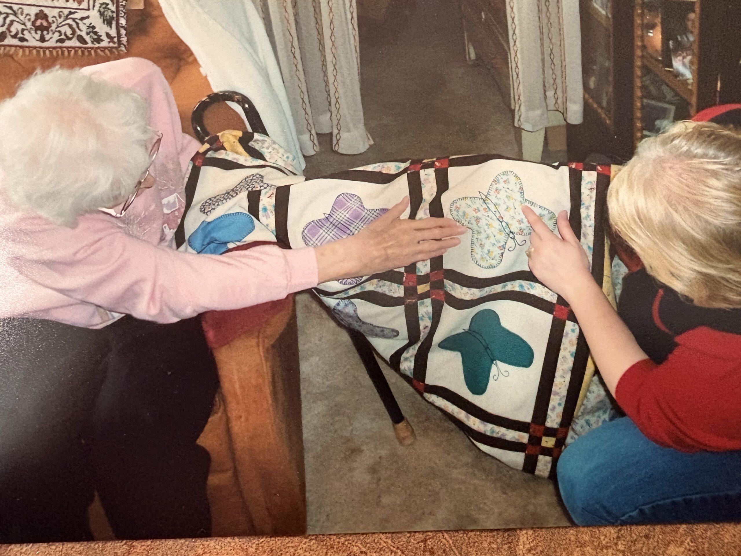 Jo-Anne McMechan's beloved quilt