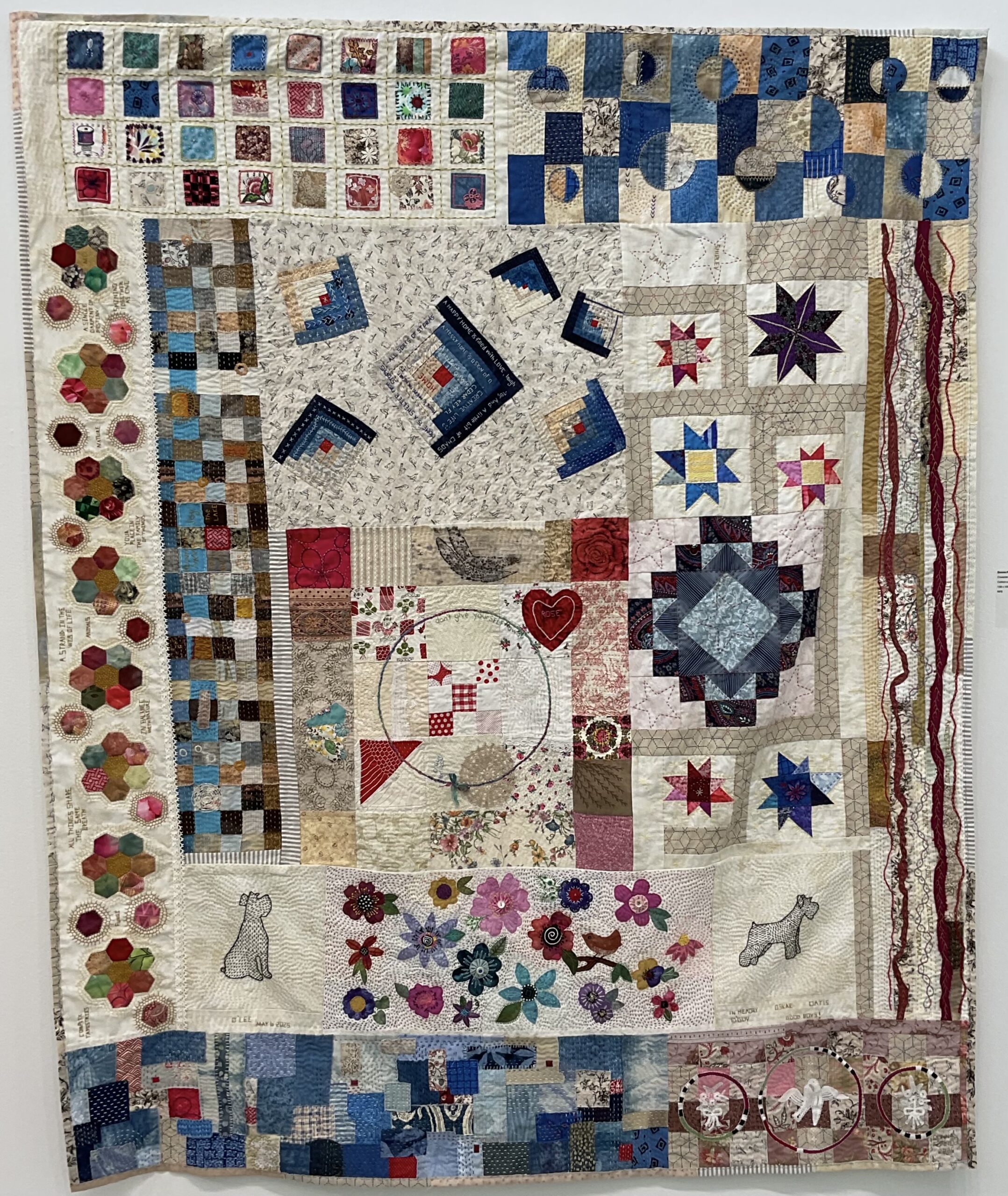 Hanging by a Thread - Coverlet of Comfort by Donna Funnell