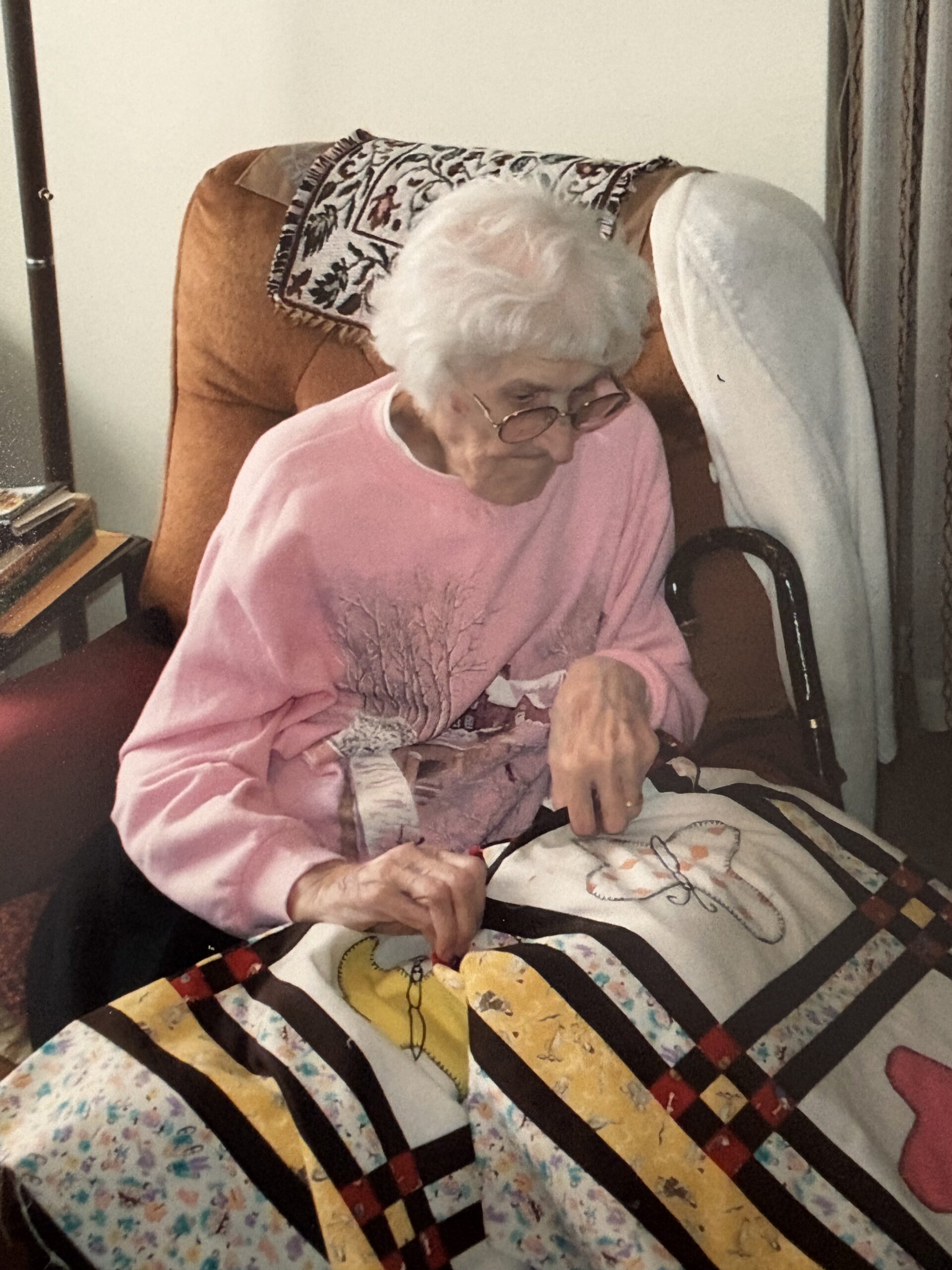 Jo-Anne McMechan's beloved quilt