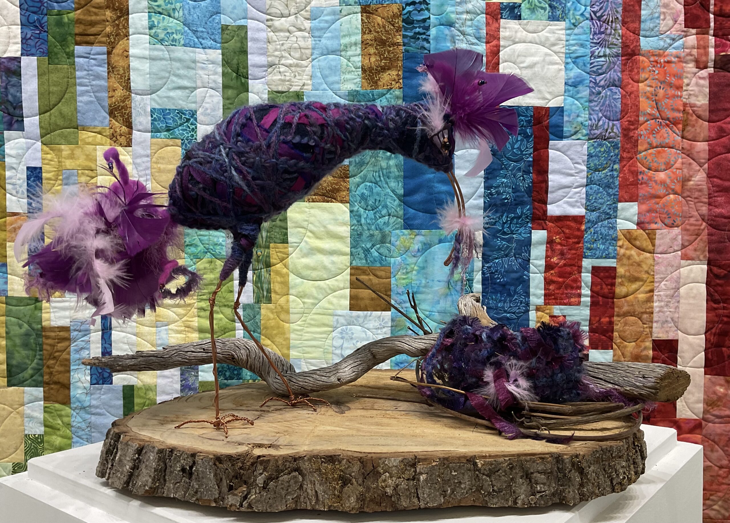 Hanging by a Thread Mary’s Boa Bird by Nancy Hull