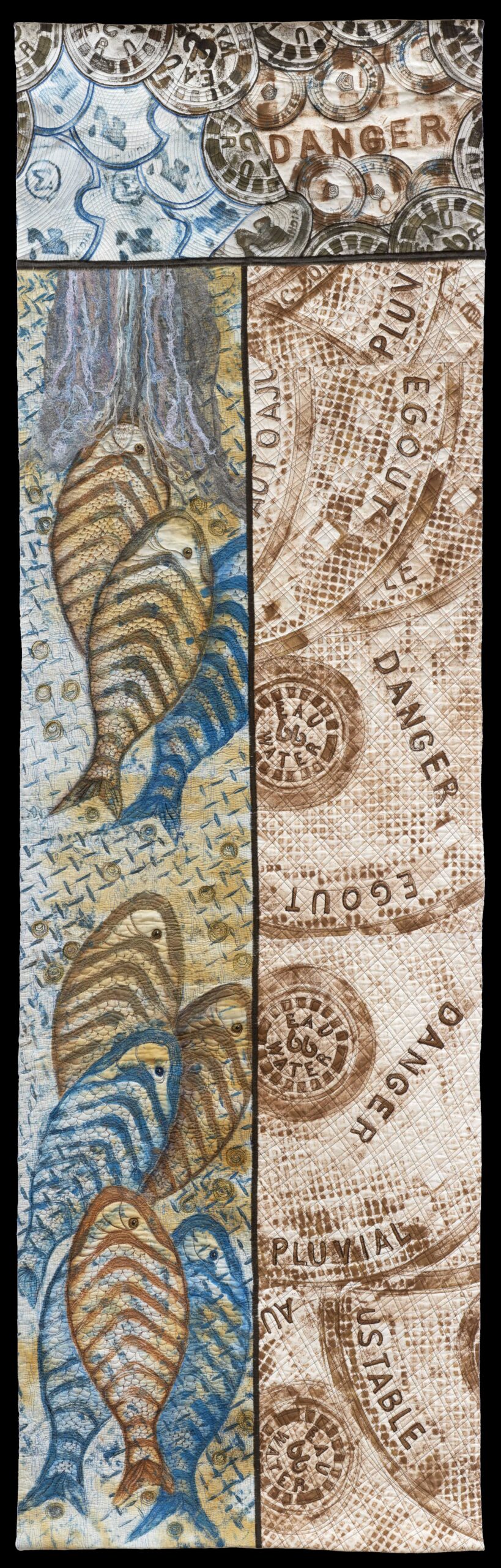 The infamous hockey quilt - cropped 2 the love of quilting