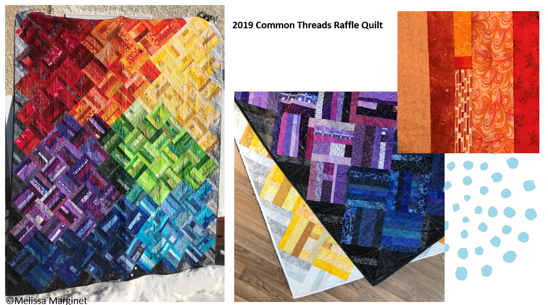 Melissa Marginet's affordable raffle quilt