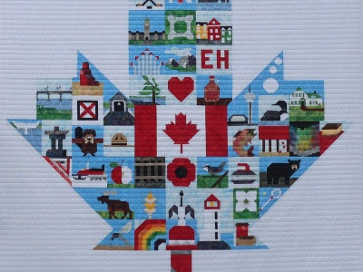 Canada: Our Favourite Things - Traditional, Wall and Bed Quilts 2nd Place